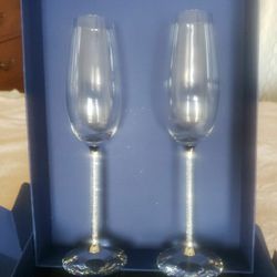 Swarovski Champagne Glasses Thumbnail