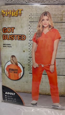 Spirit Halloween Got Busted Prisoner Costume