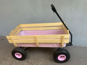 Pink Outdoor wagon