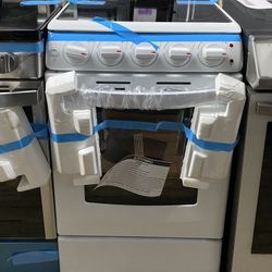 Summit 20inch Electric Range in White