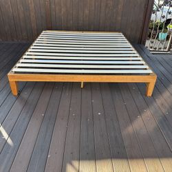 Mellow cali king bed frame no box spring needed