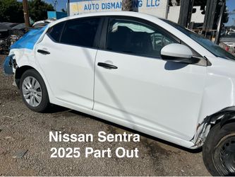 2025 Nissan Sentra Part Out