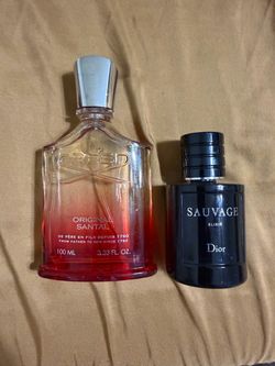 Dior Sauvage Elixir + Creed Original Santal