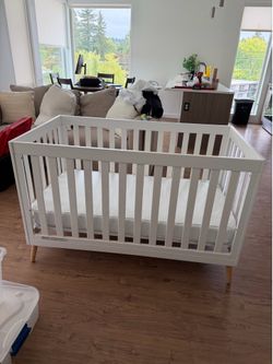 Crib and Mattress