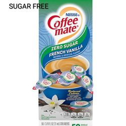 Coffee mate Sugar Free French Vanilla Liquid Creamer 