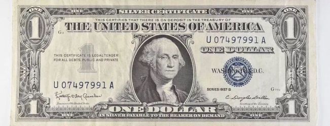 1957 Silver Certificate 