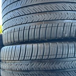 Two Tires (2) 335-25-30 Michelin Pilot Sport All Season