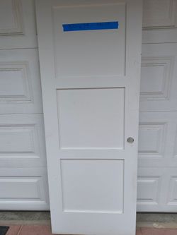 30 inch three panel shaker door