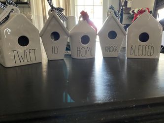 Rae Dunn Birdhouse near retail