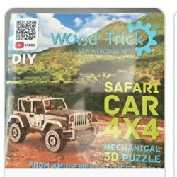 3D Wooden Puzzle by Wood Trick