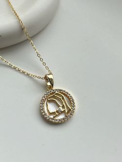 Luxury 14K Gold Filled Necklace Handmade Pendent Necklace