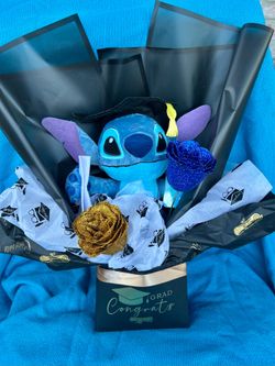 Graduation Stitch congrats bouquet