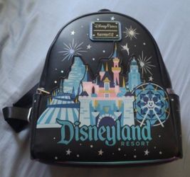 Disney  Loungefly  Backpack.  Disneyland Resort.  New