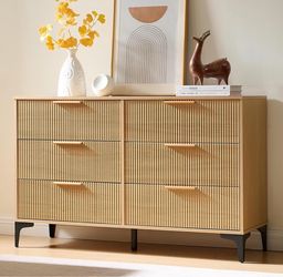 Modern 6 Drawer Dresser