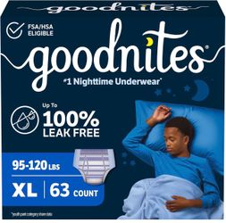 Goodnites Nighttime Underwear Sizs XL