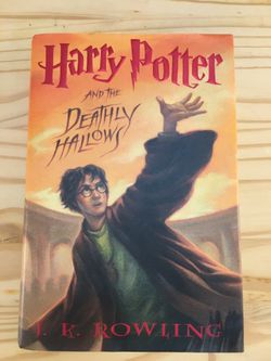 Harry Potter and the Deathly Hallows J.K. Rowlings 1st Edition (Hardcover, 2007)