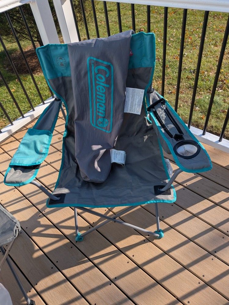Coleman and Ozark Trail Folding Chairs