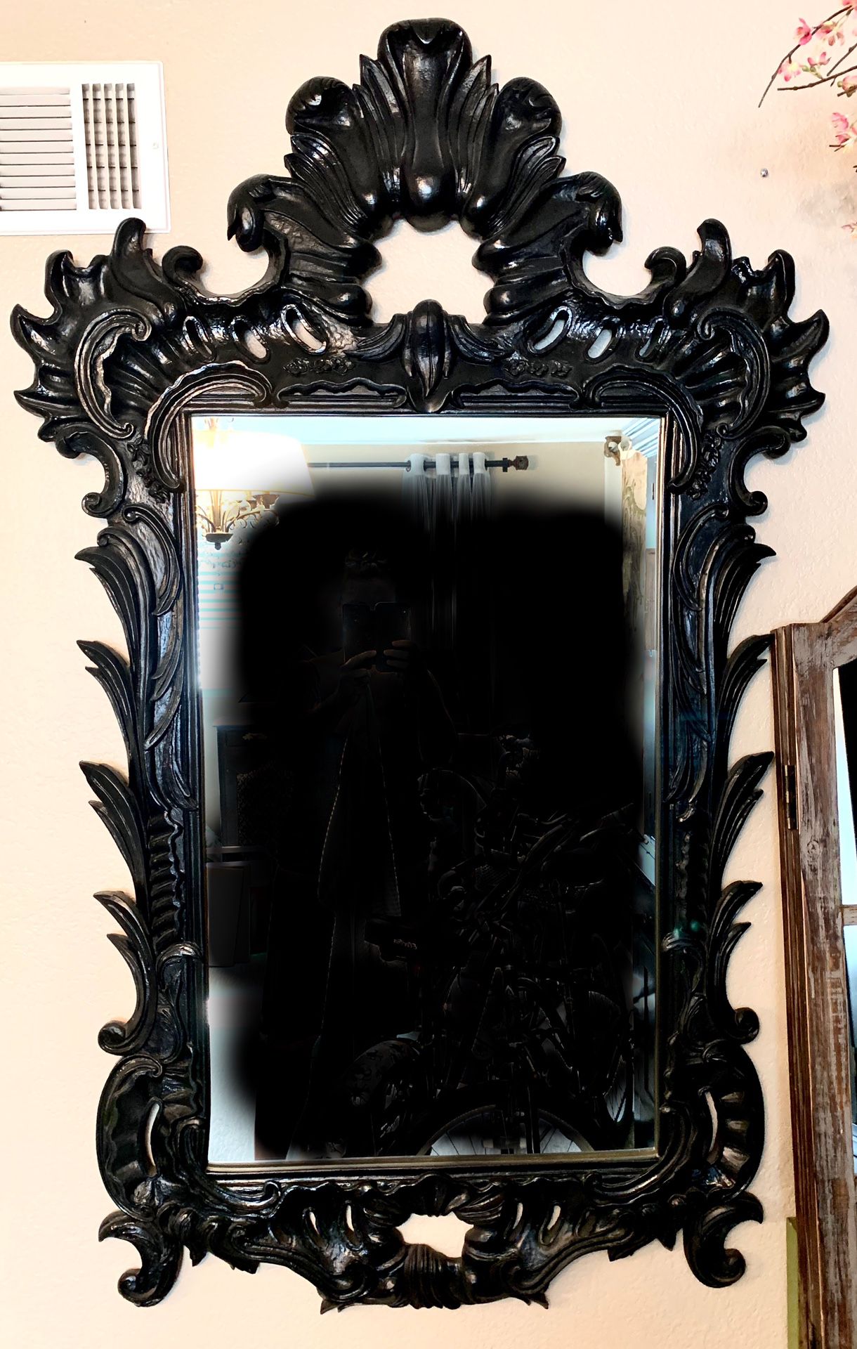 Giant Gothic Vintage Antique Mirror $200