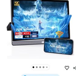 for Car, 4G+64G Portable Rear Entertainment System, Support Phone Wireless Mirror Link Touch Screen, with WiFi/HDMI/USB/Video Player