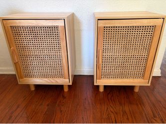 New Rattan Sidetables