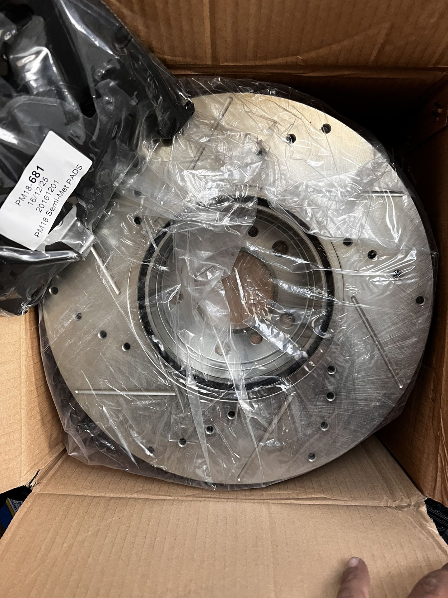 Pads And Rotors For Bmw540i