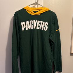 Men’s GreenBay Packers Hoodie, Size M. Official NFL Team Apparel 