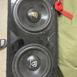 12” Subs W/ Amp Kit