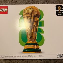 LEGO FIFA World Cup Official Trophy Set 43020 Factory Sealed NEW