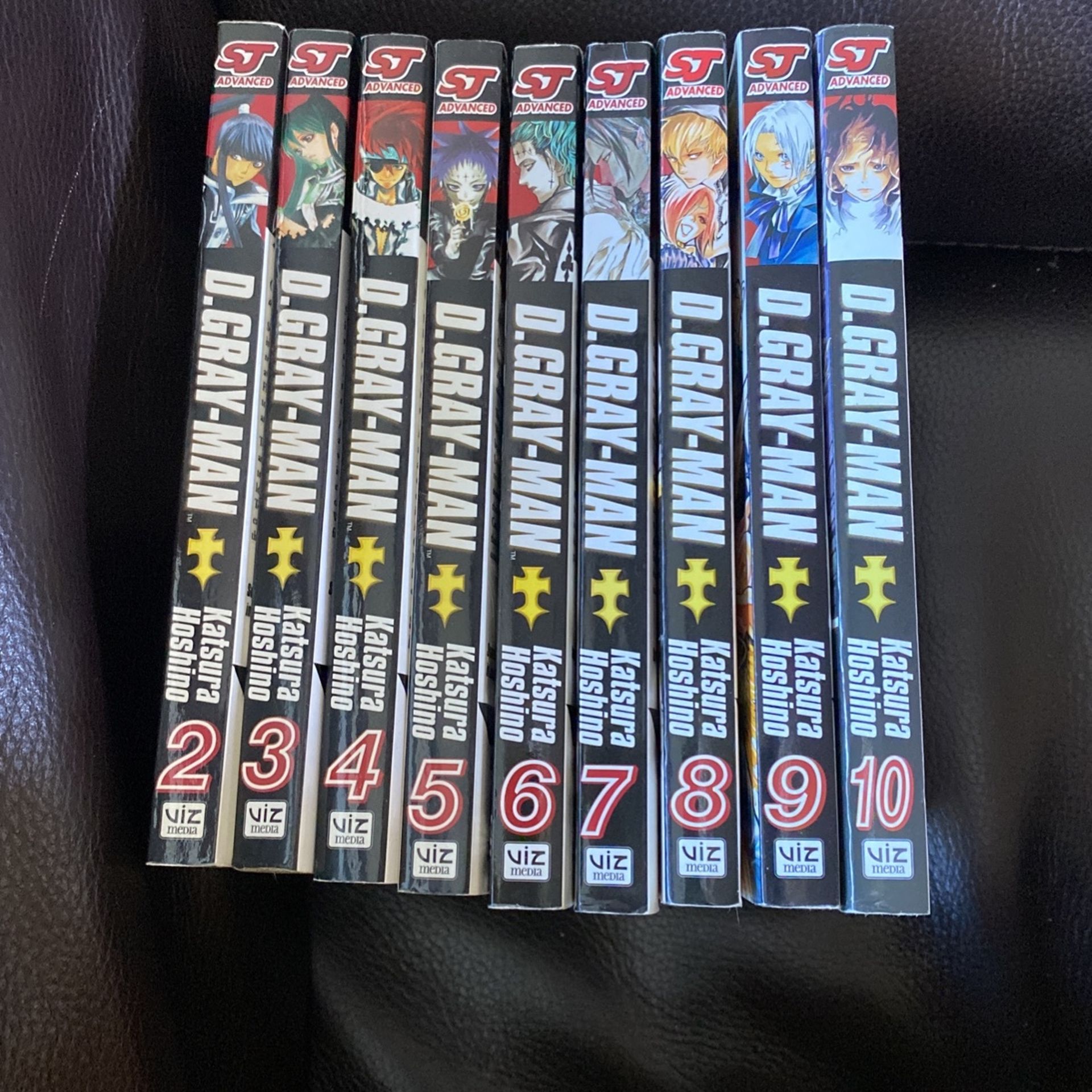 Manga Set - D.Gray-Man - Volumes 2-10