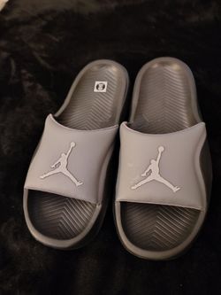 Jordan Slide Sandals Gray