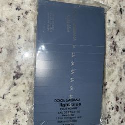 DOLCE AND GABBANA LIGHT BLUE FRAGRANCE 11x samples 
