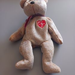 TY Beanie Baby 1999 Signature Bear $1