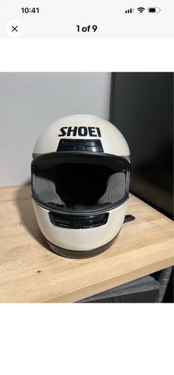 SHOEI RF-700. Elite Snell DOT Pearl White Helmet. Size Large. As Is