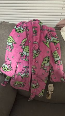 Baby Yoda Pink house robe