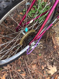 Racing mountain bike