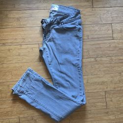 Gray Skinny Jeans (Size: 5)