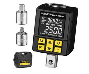 Digital torque adapter 1/2", wrench tool