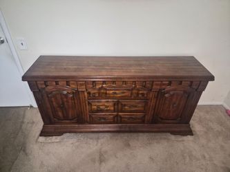 Wood Dresser