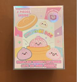 Danbar Dumpling Squishy Keychain Surprise Box