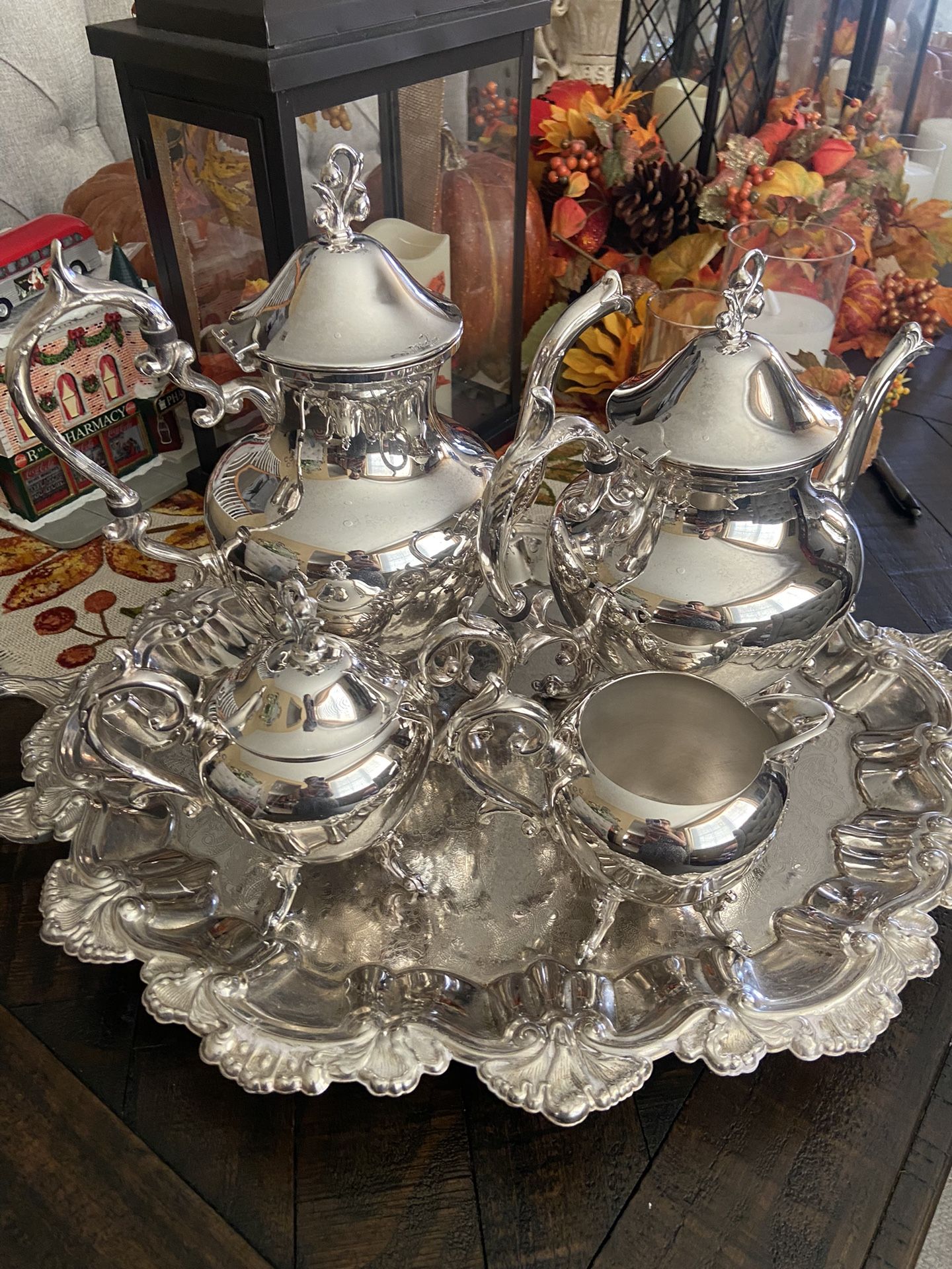 Silverplated Teaset
