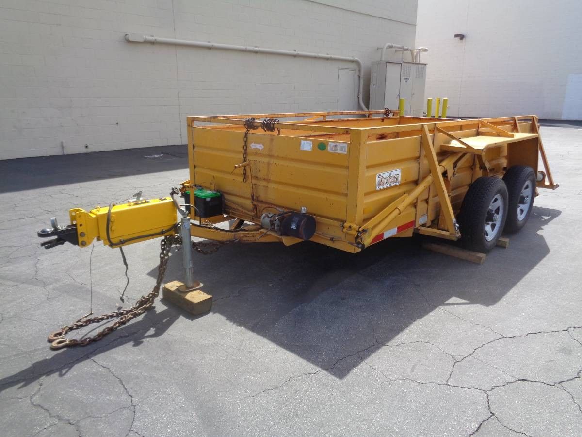 Jacobsen Trailer, Inc. drop deck trailer size box 6 x 12 Two Axle