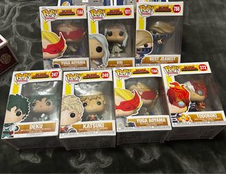 7   Funko pop My hero academia new