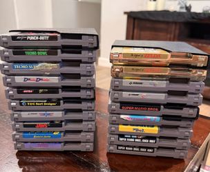 NES Game Cartridge Lot of 25+