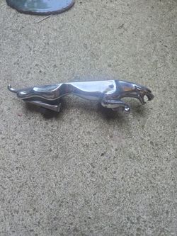 Vintage jaguar hood ornament