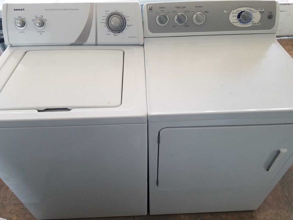 Washer and dryer