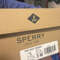 Brand new sperry boots 3 kids