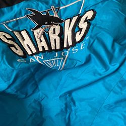 Vintage Sharks Logo 7 Jacket