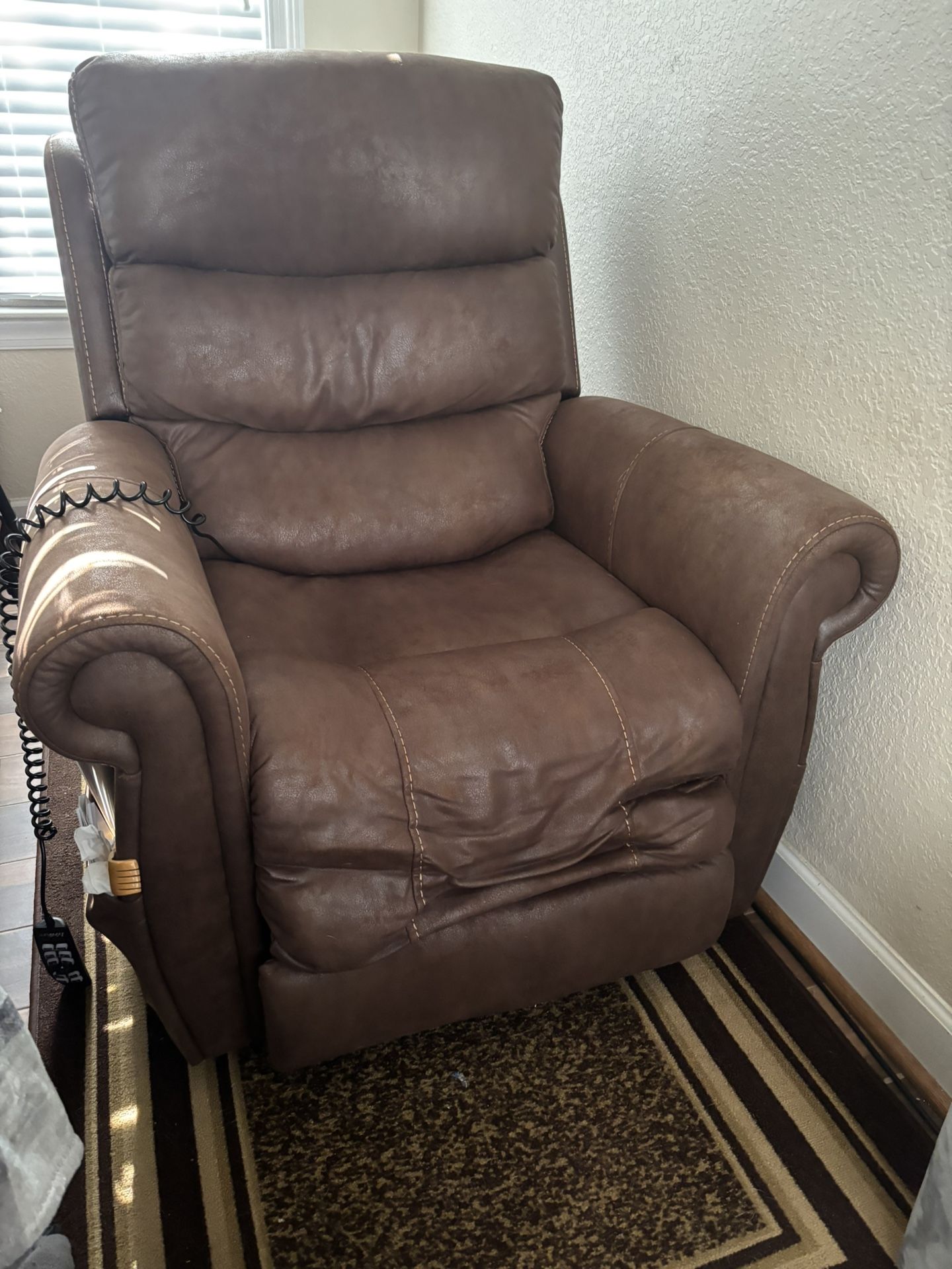 Brow Leather Recliner