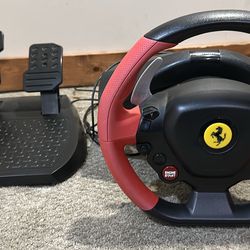 Ferrari Wheel And Pedals