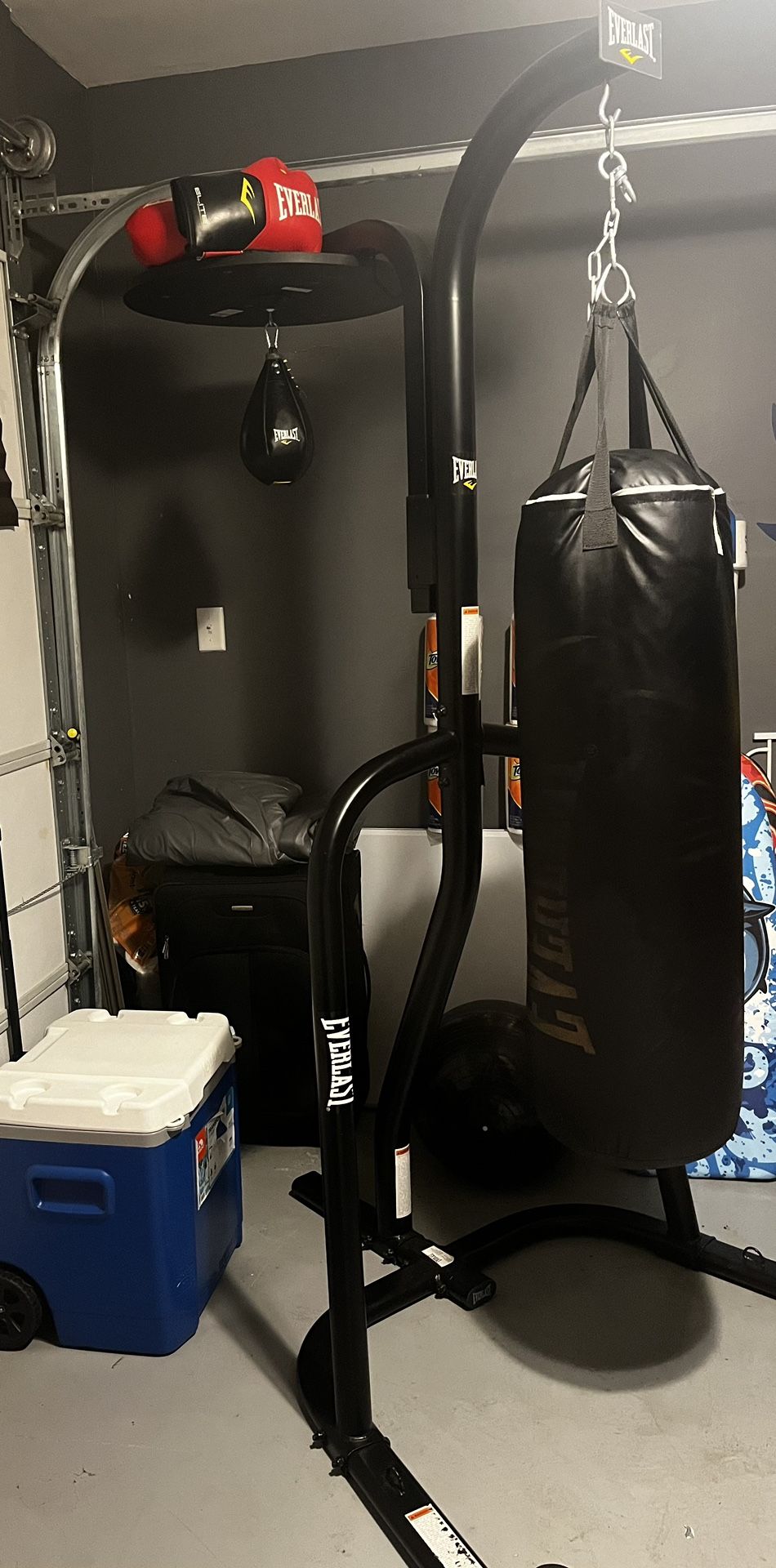 Professional Boxing Bag And Speed Bag And Gloves